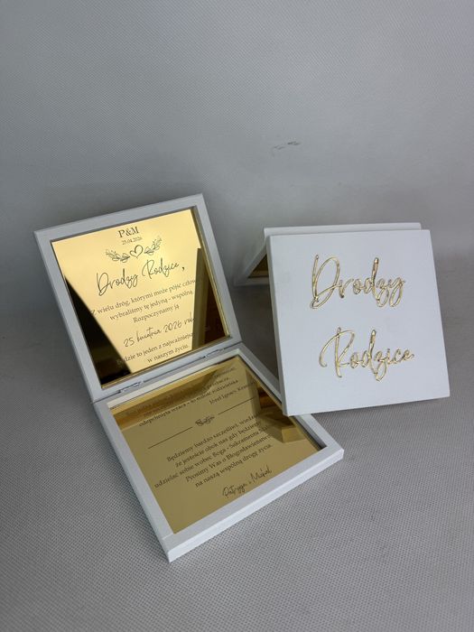 Zaproszenie ślubne dla rodziców