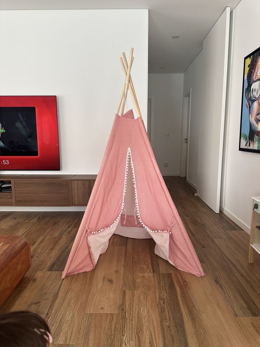 Tenda criança rosa