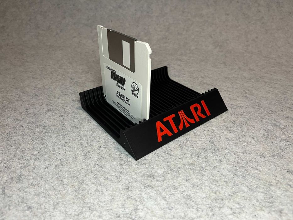 Stojak podstawka na 25 gier dyskietek Atari ST