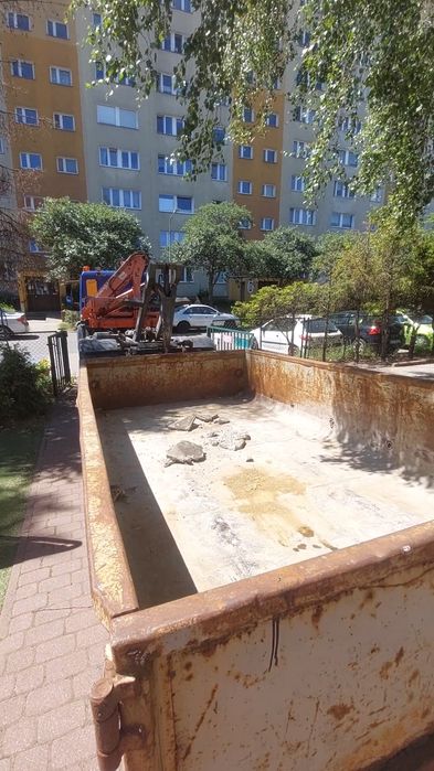 Kontener na wynajem,  Transport HDS, Wywóz gruzu i innych odpadów