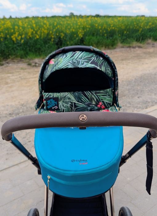 Wózek Cybex Priam 4.0 gondola dj khaled, spacerówka czarna