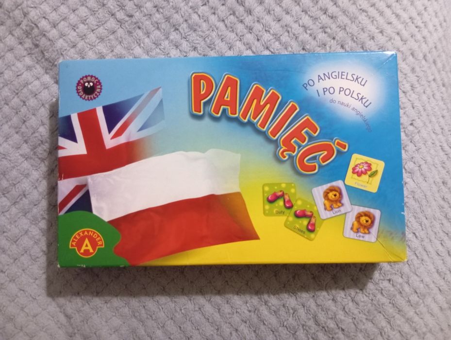 Gra Pamięć Alexander memory po angielsku i po polsku