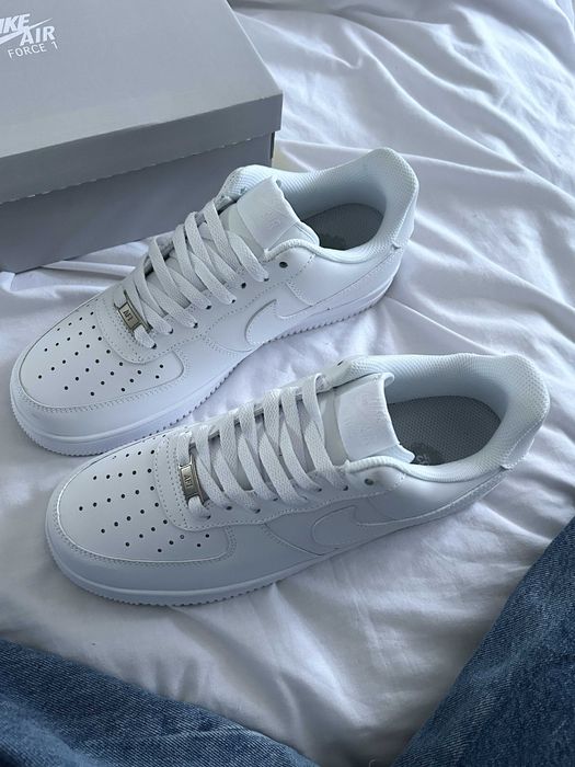 ‼️Кросівки Nike Air Force All White