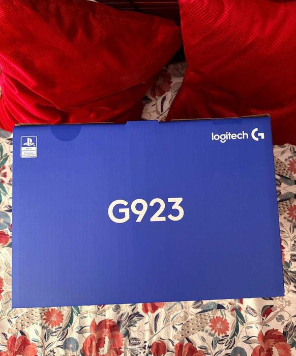 Volante Logitech G923 + Pedais – 100% Autêntico