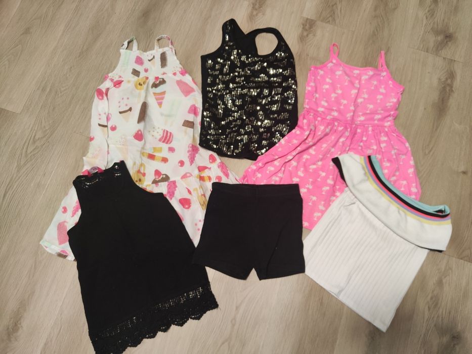 Zestaw ubrań na lato dla dziewczynki