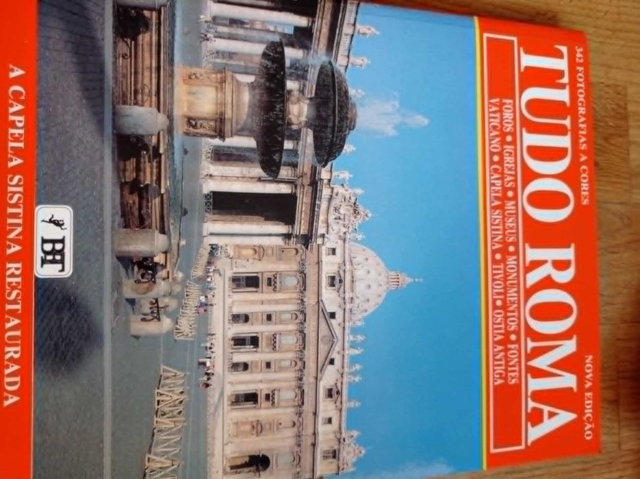 vendo livro tudo Roma