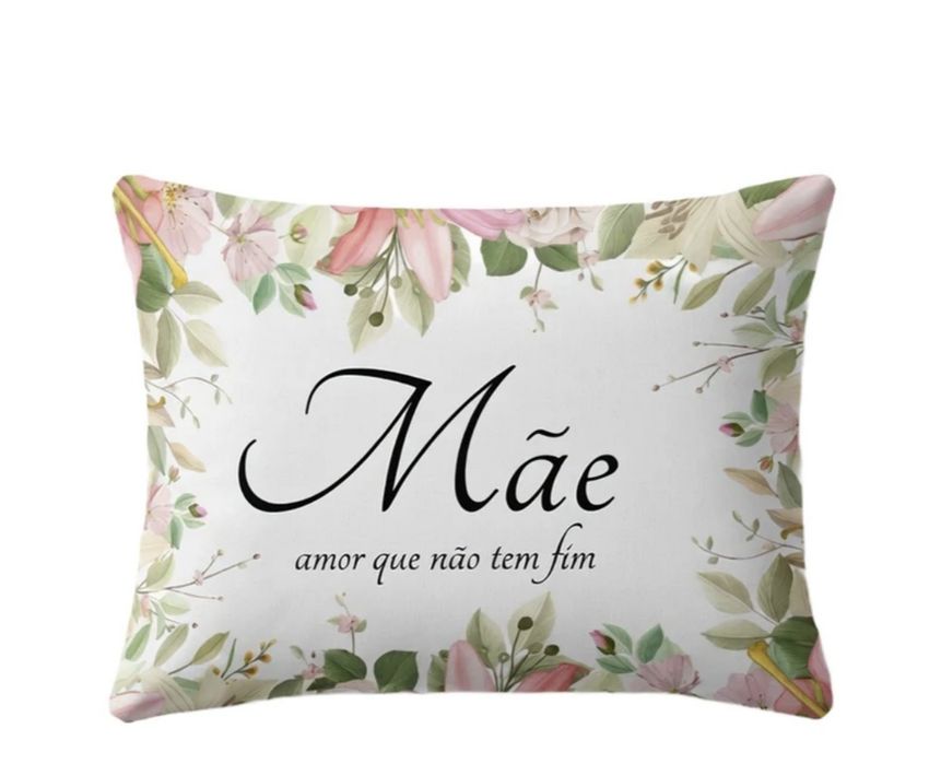 Fronha decorativa dia da mãe