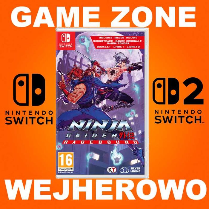 Ninja Gaiden Ragebound Nintendo SWITCH + Oled + Lite + SWITCH 2