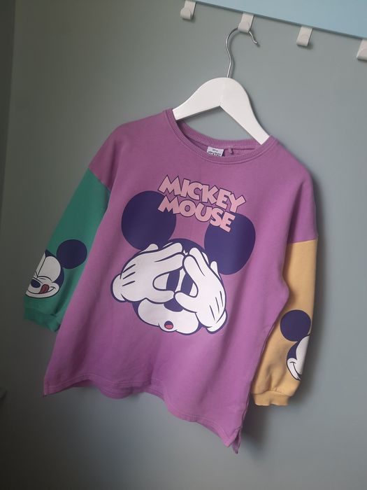 Next dłuższa bluza Mickey Mouse
