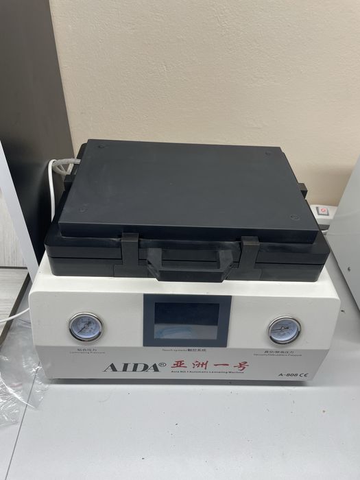 Ламінатор Aida 808, для переклейки дисплеїв до 12 дюймів