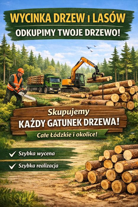 Wycinka lasów | Skup drewna