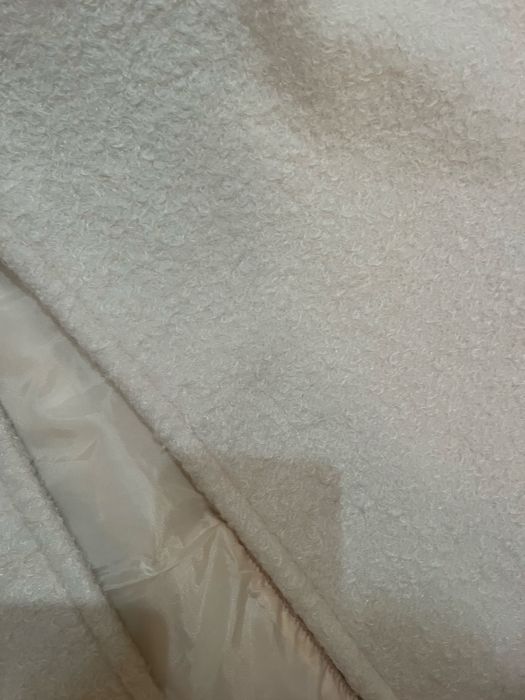 Пальто біле тепле