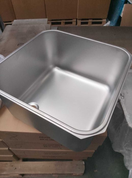 Мийка для вварювання в стільницю 500*500*300мм, нержавіюча