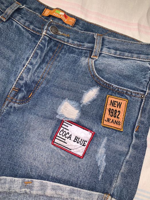 Джинсовые шорты .