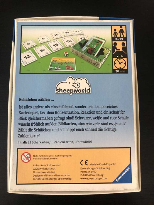 Children's Game "Counting Sheep", GERMAN VERSION64752322196225122