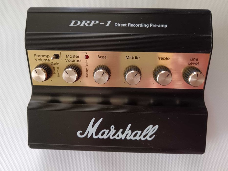 Marshall DRP-1 Direct Recording Guitar Preamp. COMO NOVO!