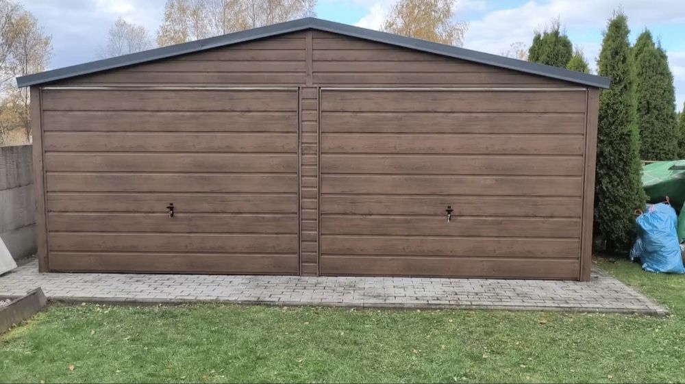 Garaże blaszane,schowki ogrodowe  -dostawa i montaż GRATIS