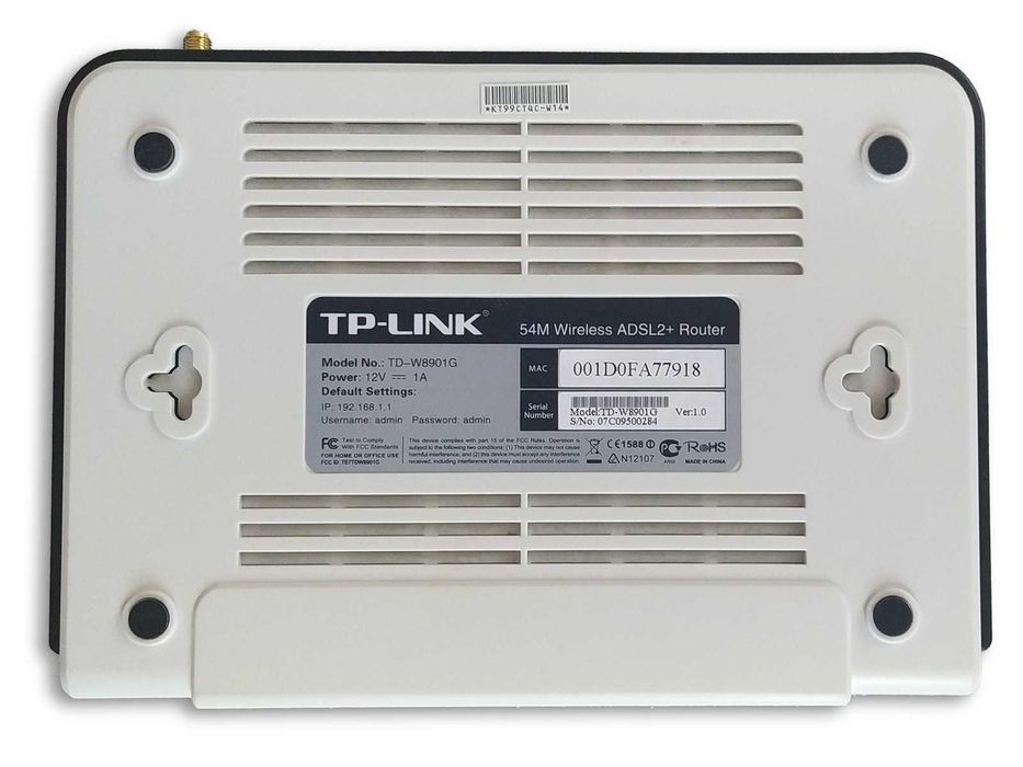 Router WiFi ADSL2+ TP-Link TD-W8009G