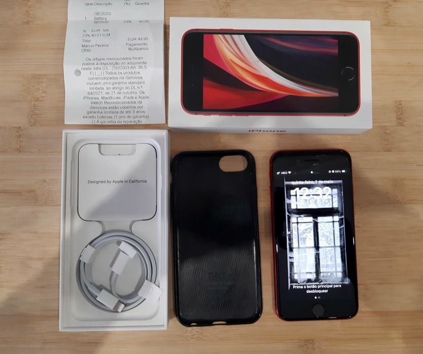 Iphone se 2020 red 128gb