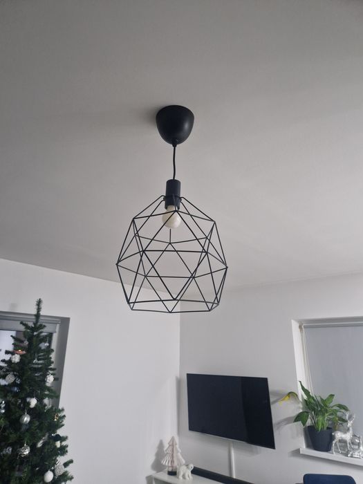 Lampa wisząca ikea czarna