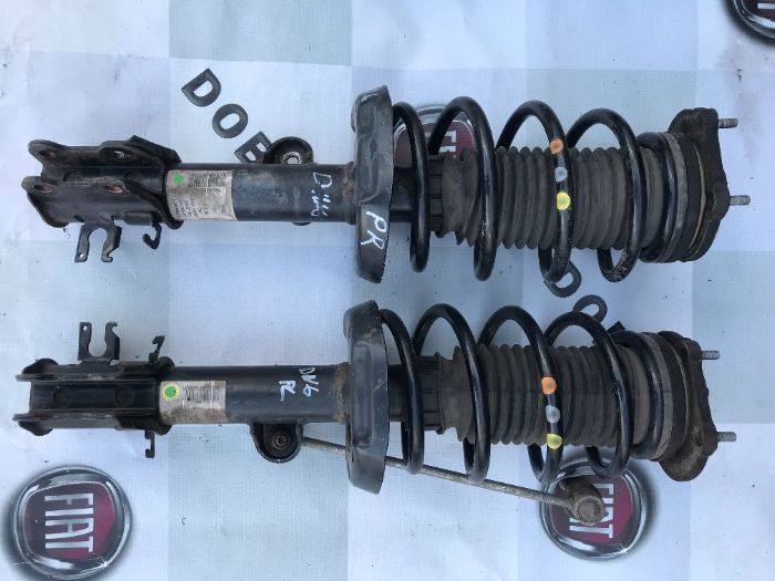 Амортизатор стойка ричаг Fiat Doblo Добло ступиця цапфа рычаг 263 10-