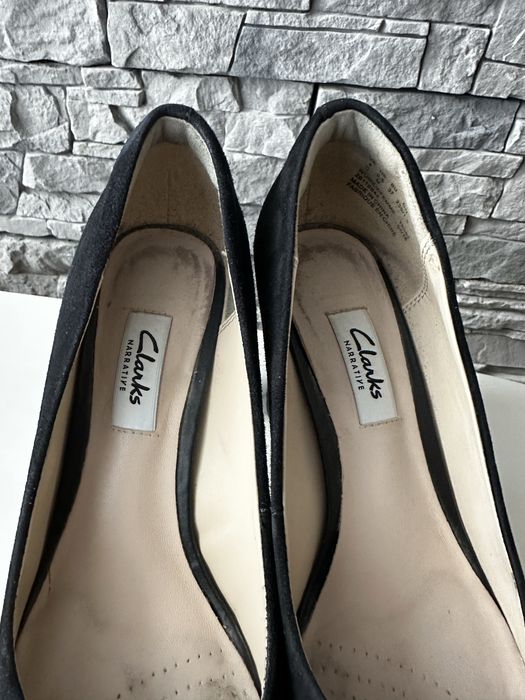 Туфлі замшеві Clarks