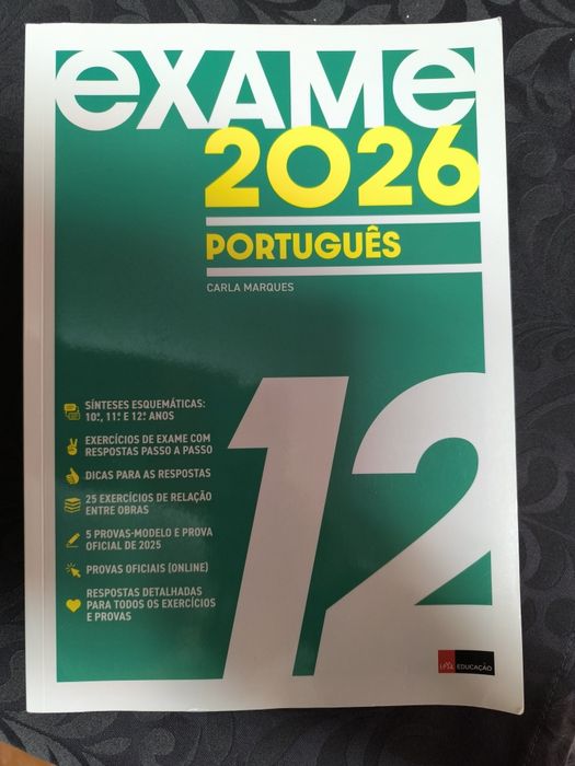 Livro exames português 2026
