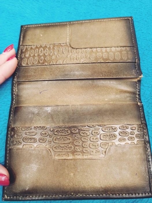 Обкладинки для документів вінтажні радянські шкіряні