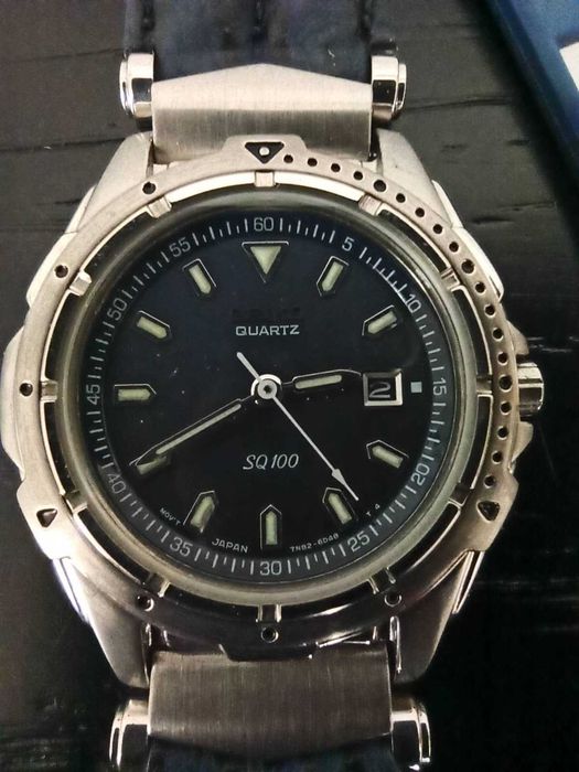 Relógio de Pulso (Seiko SQ100 SXD171P1, Novo e Original)