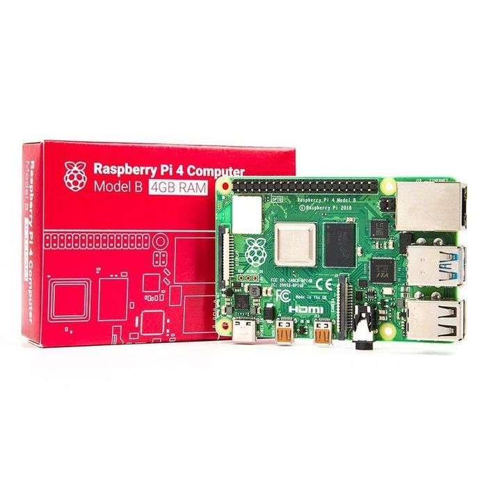 Мікрокомп'ютер Raspberry Pi 4 Model B 4GB