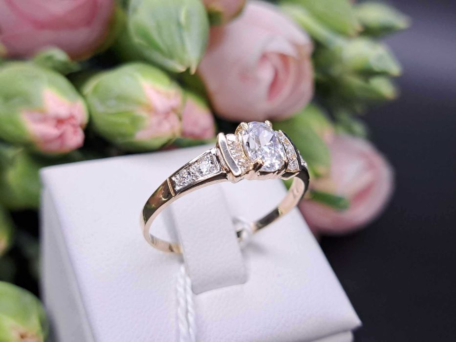 ZŁOTY PIERŚCIONEK 2,74 GR. próba: 585 roz. 25 Komis Redi