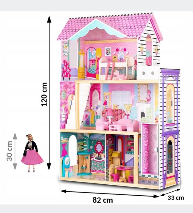 Domek dla lalek XXL