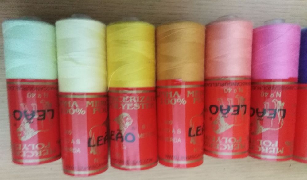 Linha leão para máquina de costura