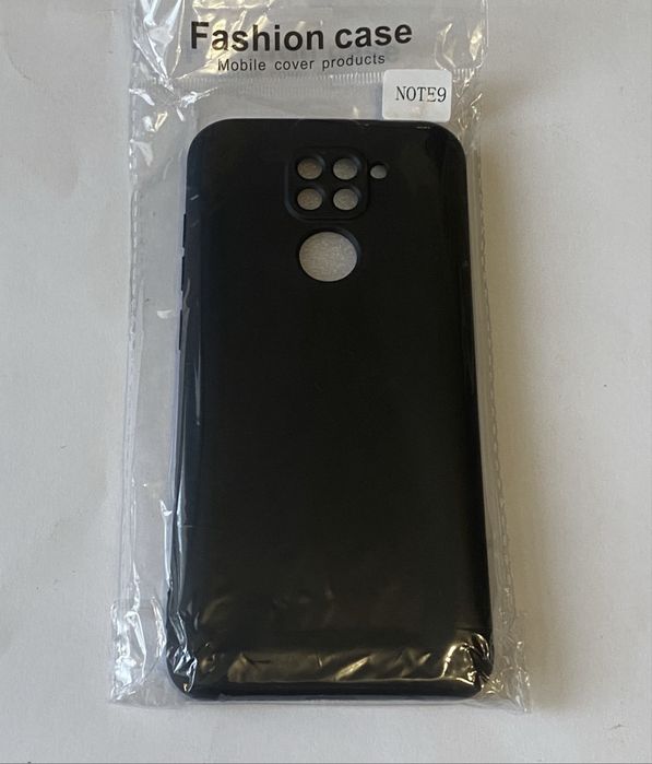 Чехол Xiaomi Redmi Note 9 Плотний протиударний з Мікрофіброю