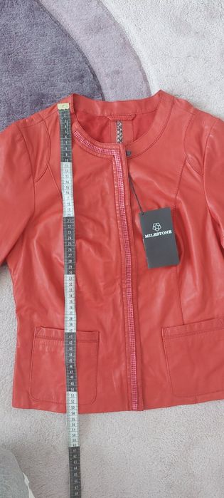 Куртка шкіряна Milestone
