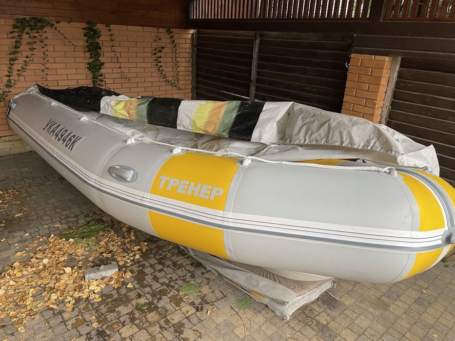 Човен гумовий Лодка риб  4.5 м