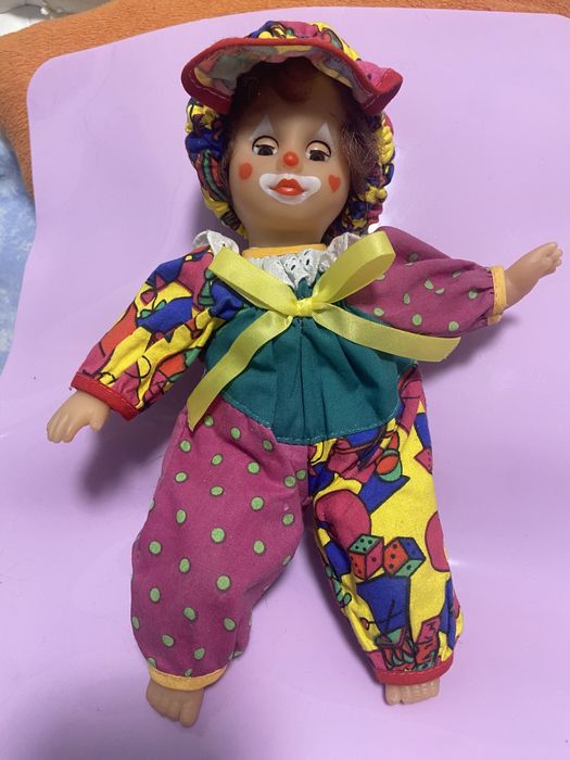 Клоун мягкий игрушка