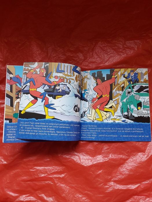 Komiks dziecięcy LUSTRO Liga sprawiedliwych 2008r