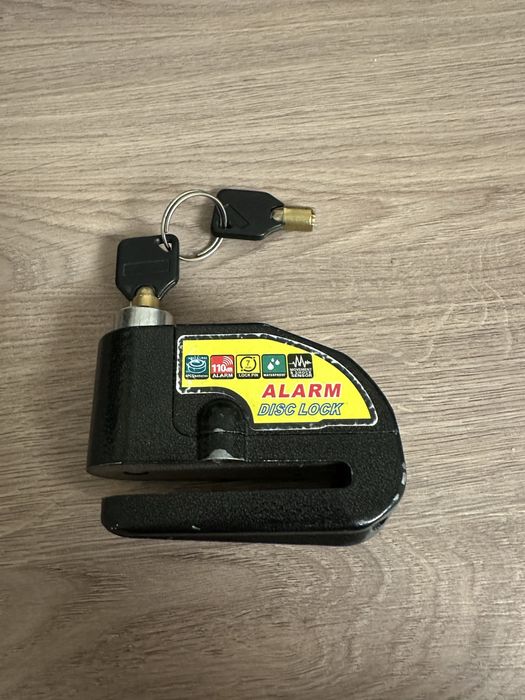 Замок протиугоний на диск для мотоцикла або велосипеда