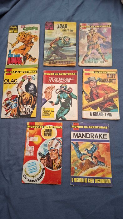 Mundo de aventuras - 8 livros