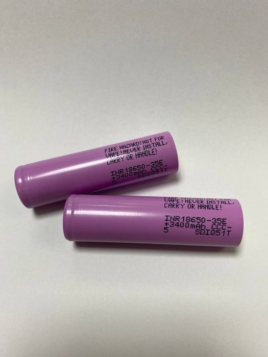 Samsung INR 18650 35E 3400 mAh НОВІ Оригінальні  2025