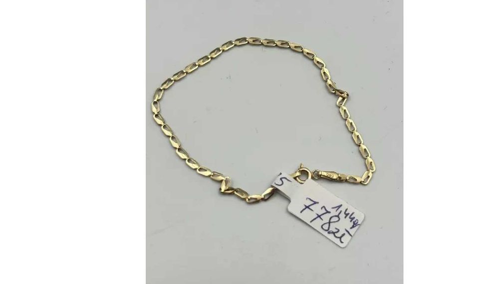 złota bransoletka 1,44G 585