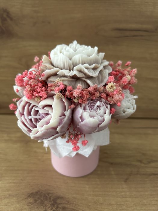 Mini flower box sojowy