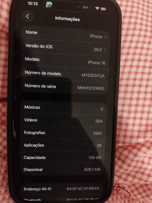 Iphone 16 128gb usado