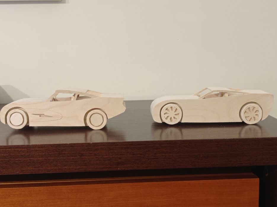 Carrinhos de Madeira Artesanais