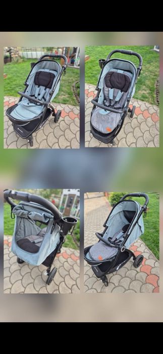 Wózek spacerowy EURO CART Corso IRON 2023