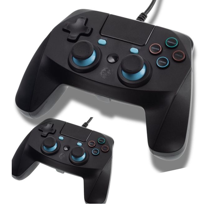 Kontroler Przewodowy Ps4 /Slim/Pro Touchpad Gamepad Pad PC Outlet