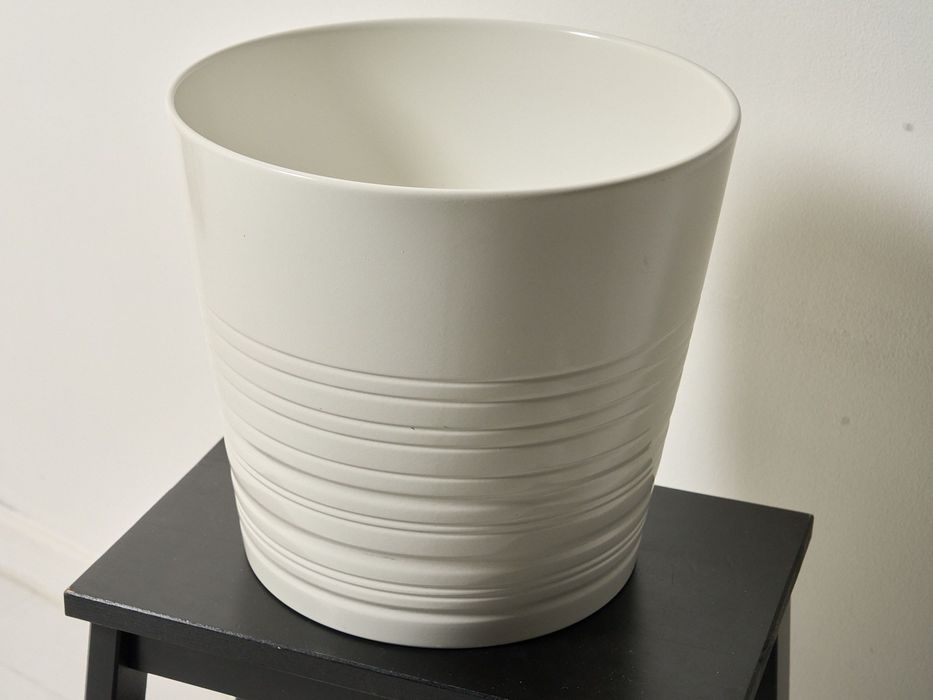Conjunto de 4 vasos cerâmicos 29cm diâmetro
