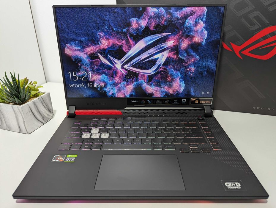 LAPTOP GAMINGOWY Asus ROG Strix RTX 3060 Ryzen 7 4800H 144 hz