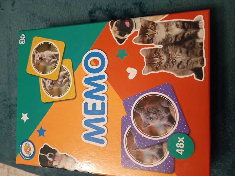 Gra Memo +3 latka